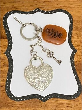 New Key to my “heart" Keychain or Purse charm ❤️ LOWEST PRICE ❤️
